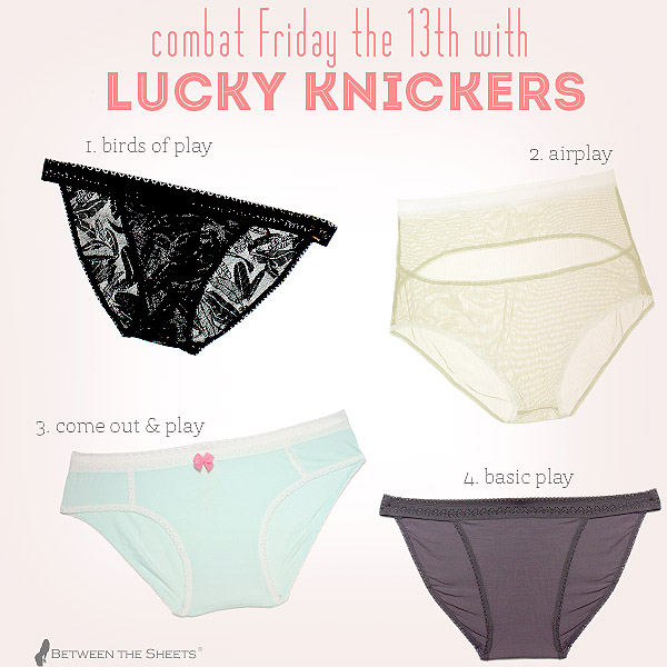 Get yourself some Lucky Underpants from Between the Sheets