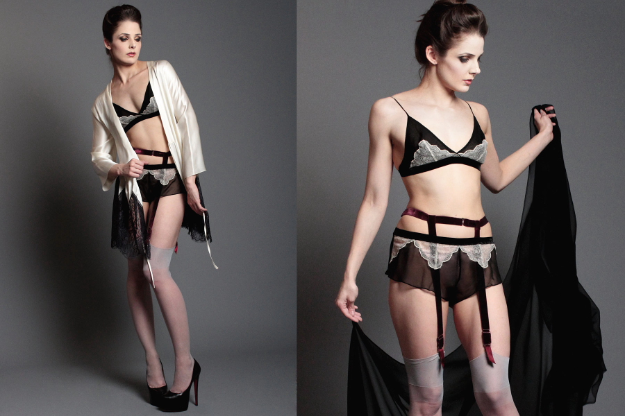 Arden Leigh in Specimens of Seduction by Layla L'obatti Arabesque Lingerie