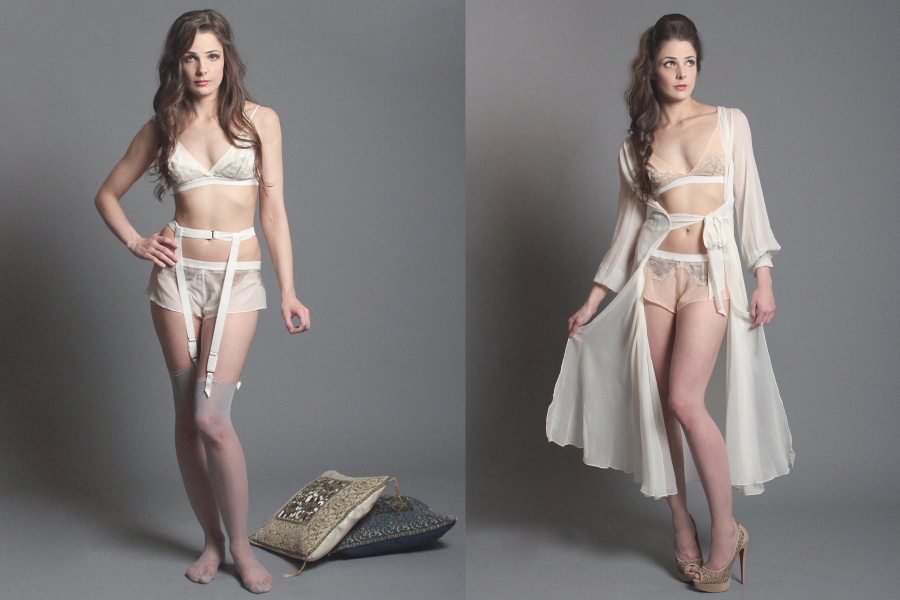 Arden Leigh in Specimens of Seduction by Layla L'obatti Arabesque Lingerie