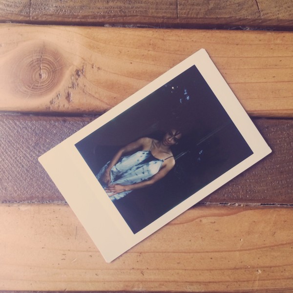 BTSlingerie behind the scenes cabin life - Stefanie Steel polaroid