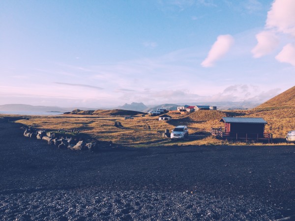 reynifjara, view of vik iceland