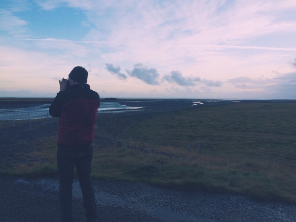 incredible black sand riverbed in vik iceland