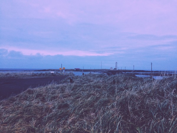 Reykjavik waterfront & lighthouse