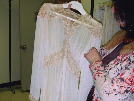 Image of a vintage lingerie garment