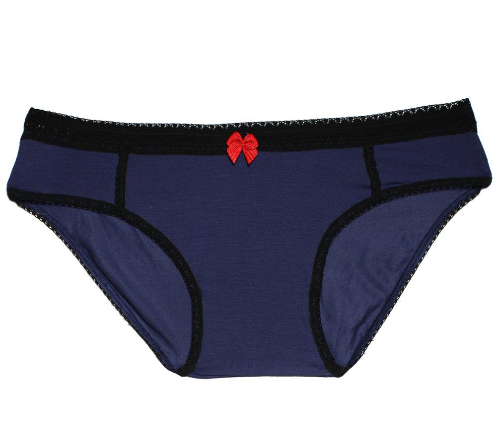  Bikini Come Out & Play in Dusk/Midnight | Deep Blue/Lapis modal underwear| Between the Sheets Collection