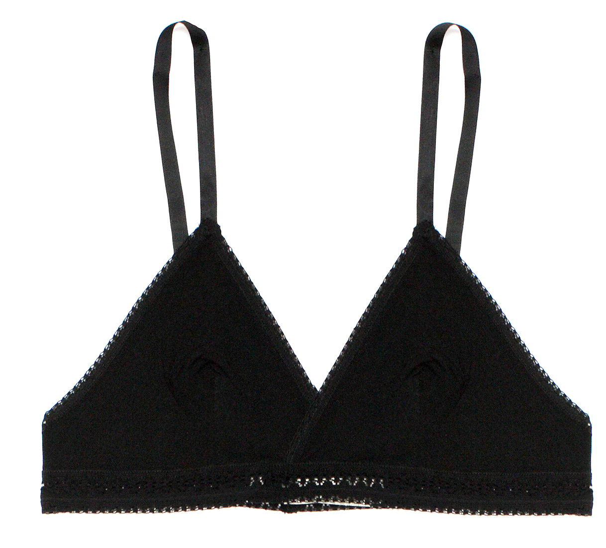 Black, Triangle Bra, Bralette Design