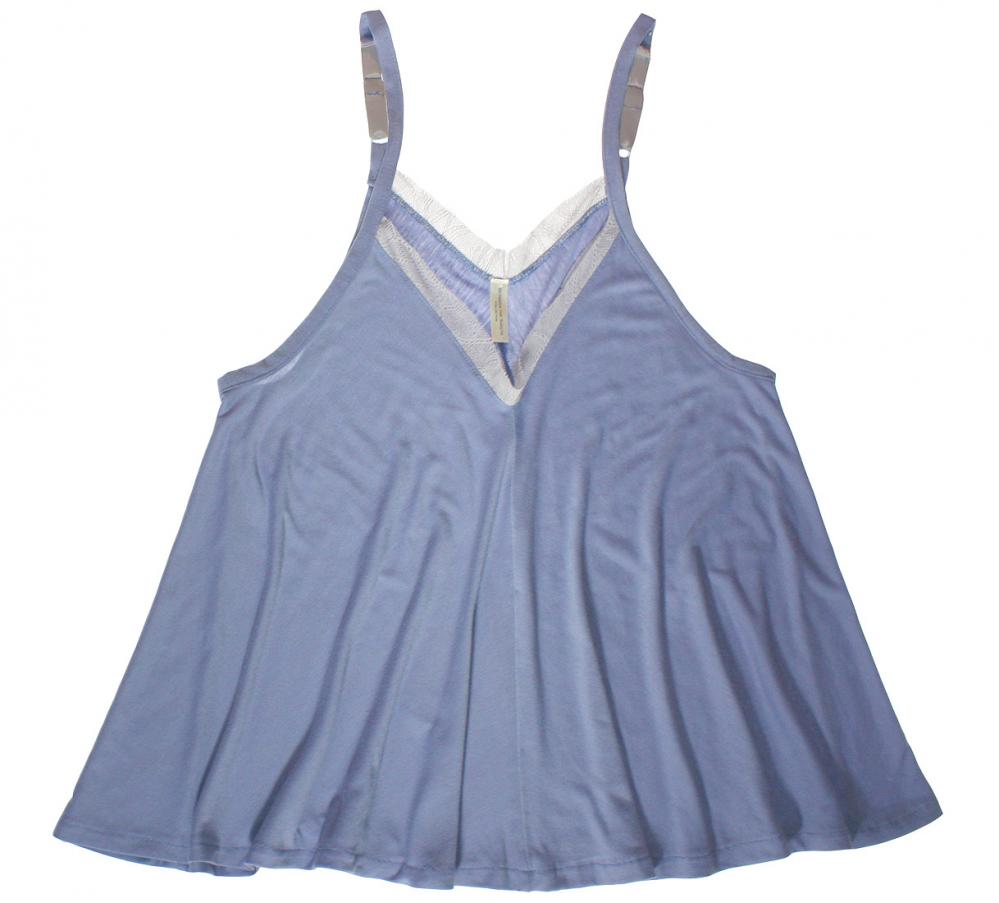 Venus in Play Babydoll in Olympian Blue | Jersey knit Luxury Nightwear | Between the Sheets Loungewear