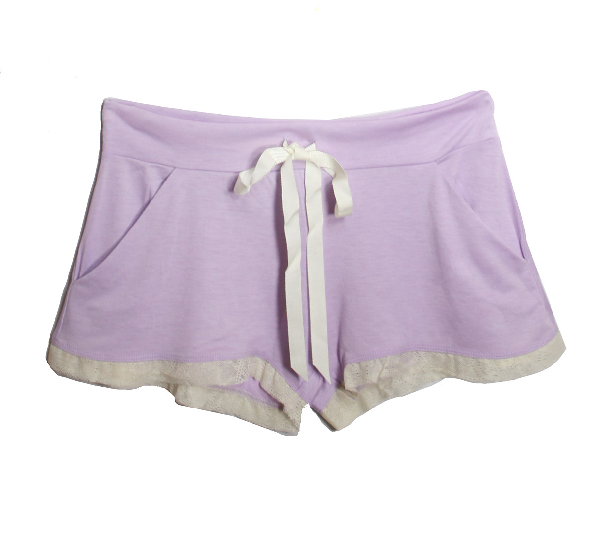  Venus in Play Sleep Short in Lilac | Luxury Knit Nightwear | Between the Sheets Loungewear