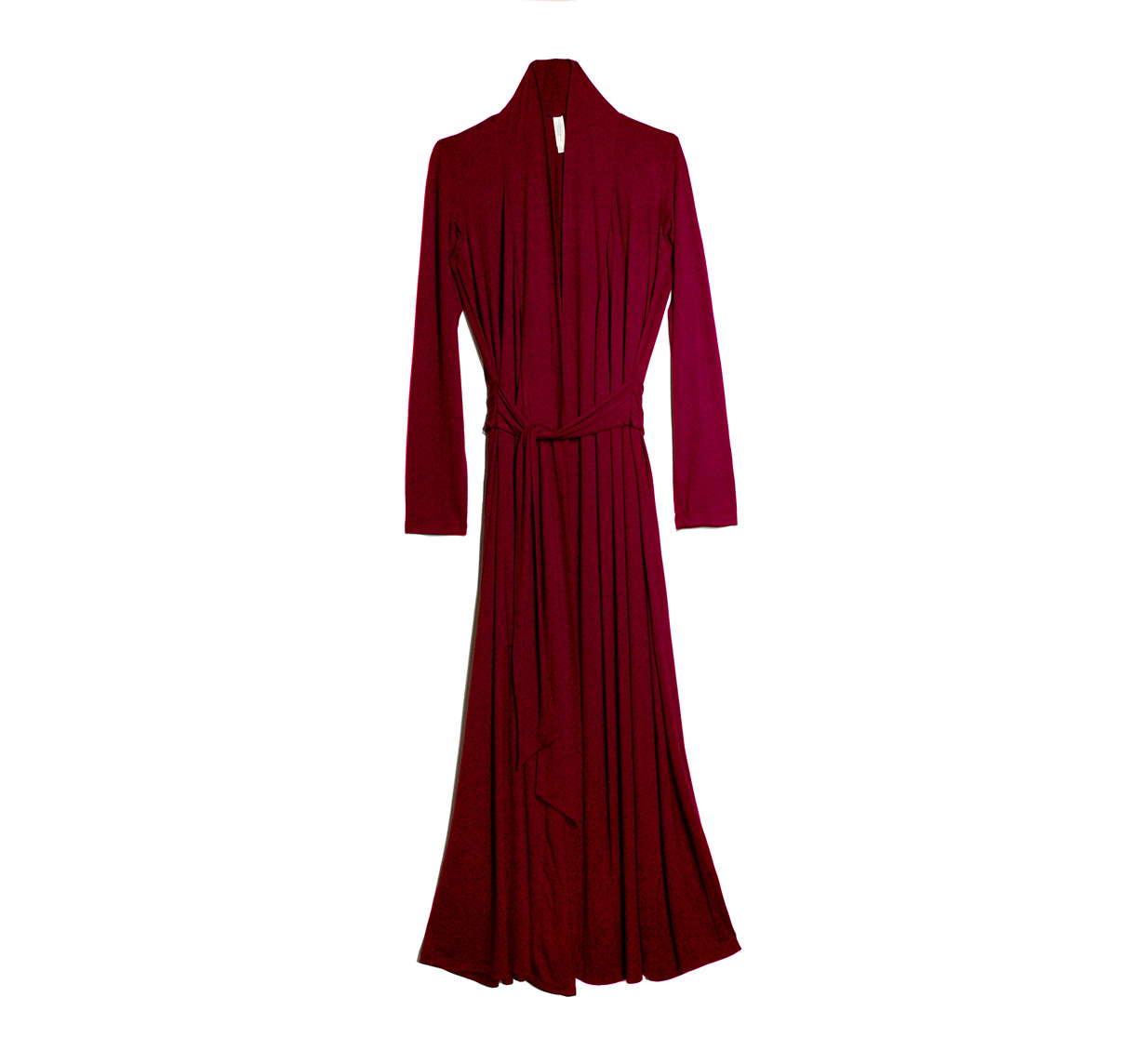 Matchplay Long Luxury Knit Robe Red (Ruby) | Luxury Loungewear | Designer Robe | Between the Sheets Sleepwear
