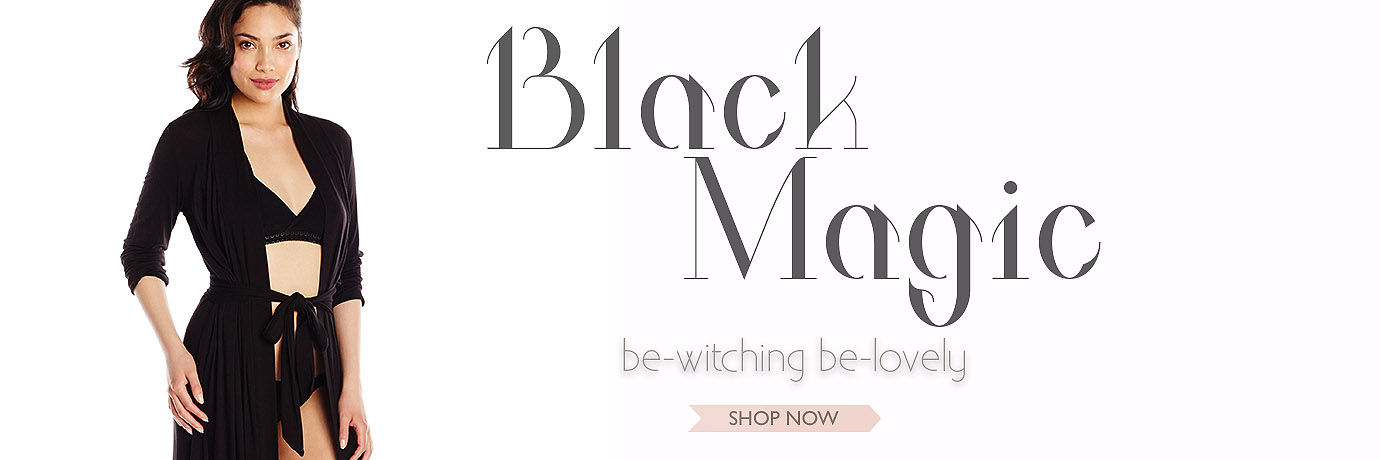 Color - BLACK Intimates & Sleepwear | Between the Sheets Designer Loungewear