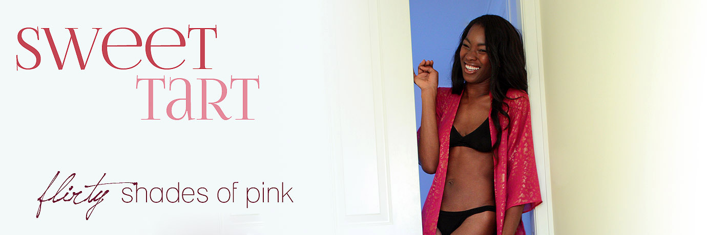 Color - Pink Sleepwear & Intimates | Between the Sheets Luxury Lingerie