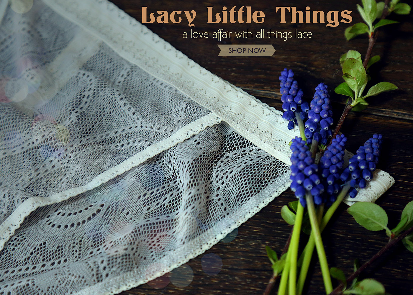 lacy little things - love affair with lace