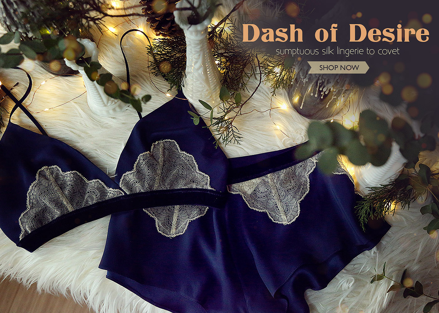 dash of desire - sumptuous silk pieces to covet