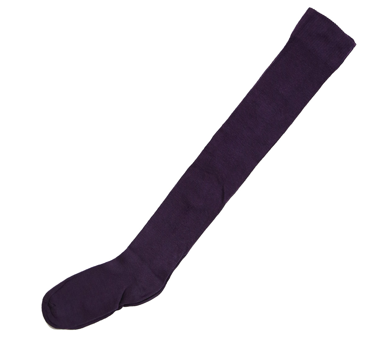 Solid Purple Over the Knee socks | Thigh high Socks | Made in USA Socks at Between the Sheets