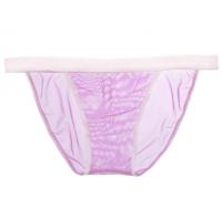 Airplay String Bikini in Orchid | Luxurious Sheer Mesh Lingerie | Between the Sheets Designer Intimates