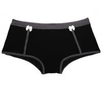 come out & play boyshort black/grey - between the sheets 