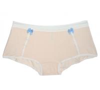  Boyshort Come Out & Play in Champagne/Dawn |  Peach/ Peony Pink modal underwear| Between the Sheets Collection