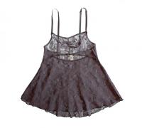 Birds of Play Babydoll in Shade | Exclusive Feather Lace Designs | Between the Sheets