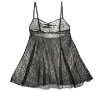  Petal Play Babydoll in Midnight | Luxurious Floral Lace Lingerie | Between the Sheets Fine Intimates 