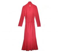 Matchplay Coral Long Luxury Knit Robe | Luxury Loungewear | Designer Robe | Between the Sheets Sleepwear