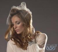 Birdcage Veil Only have Eyes for you by Borrowed and Blue Bridal