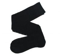 Black Pointelle Over-the-Knee socks  | Crochet Pointelle Socks | Playful Sophisticated Legwear at Between the Sheets