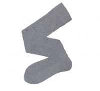 Grey Pointelle Over-the-Knee socks  | Crochet Pointelle Socks | Playful Sophisticated Legwear at Between the Sheets