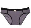 Bikini Come Out & Play in Shade/Midnight | Warm Grey/ Purple modal underwear | Between the Sheets Collection Image