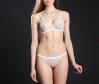 Petal Play Bikini in Vanilla | Luxurious Floral Lace Lingerie | Between the Sheets Fine Intimates 5