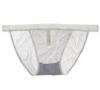 Petal Play Bikini in Silver | Luxurious Floral Lace Lingerie | Between the Sheets Fine Intimates  Image
