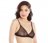 Airplay Sheer Bralette in Midnight | Luxurious Sheer Mesh Lingerie | Between the Sheets Designer Intimates 6