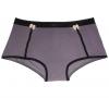  Boyshort Come Out & Play in Shade/Midnight | Warm Grey/ Purple modal underwear | Between the Sheets Collection Image