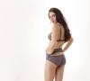 Birds of Play Ouvert Hi-waist Knicker in Shade | Exclusive Feather Lace Designs | Between the Sheets 4