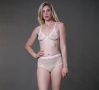 Petal Play Bralette in Vanilla | Luxurious Floral Lace Lingerie | Between the Sheets Fine Intimates 4