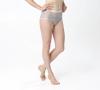 Petal Play Ouvert Hiwaist Knicker in Silver | Luxurious Floral Lace Lingerie | Between the Sheets Fine Intimates 5