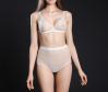 Airplay Ouvert Hiwaist Knicker in Vanilla | Luxurious Sheer Mesh Lingerie | Between the Sheets Designer Intimates 3