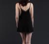  Babydoll Come Out & Play in Midnight/Shade | Black  modal trapeze chemise | Between the Sheets Collection 4
