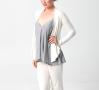 Venus in Play Babydoll in Heather Grey | Jersey knit Luxury Nightwear | Between the Sheets Loungewear 4