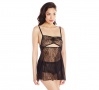  Petal Play Babydoll in Black | Luxurious Black Lace Lingerie | Between the Sheets Fine Intimates  5