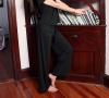 Venus in Play Pajama Lounge Pant in Black | Luxury Knit Nightwear | Between the Sheets Loungewear 5