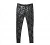 Birds of Play Leggings/tights in Midnight | Exclusive Feather Lace Designs | Between the Sheets Image