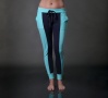Make a Pass Navy Turquoise Jogger | Color Blocked Warmups | Luxury Athleisure | Between the Sheets Loungewear 3