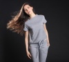 Curtain Call Crop Sweatshirt | Vintage Inspired Warmups | Designer Athletic Wear | Between the Sheets Loungewear 10