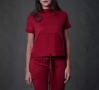 Curtain Call Crop Sweatshirt | Vintage Inspired Warmups | Designer Athletic Wear | Between the Sheets Loungewear 3