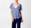  Venus in Play Lounge Tee in Olympian Blue | Luxury Knit Nightwear | Between the Sheets Loungewear 3