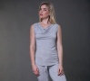 Matchplay Cowlneck Tank | Luxury Loungewear | Designer Lounge-wear | Between the Sheets Sleepwear 3