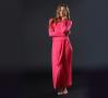 Matchplay Coral Long Luxury Knit Robe | Luxury Loungewear | Designer Robe | Between the Sheets Sleepwear 4