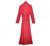 Matchplay Coral Long Luxury Knit Robe | Luxury Loungewear | Designer Robe | Between the Sheets Sleepwear Image