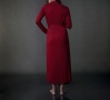 Matchplay Long Luxury Knit Robe Red (Ruby) | Luxury Loungewear | Designer Robe | Between the Sheets Sleepwear 4