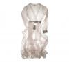  Sheer Romance Dressing Gown Robe in Ivory | Couture Silk Lace Nightwear | Specimens of Seduction by Layla L'obatti  Image